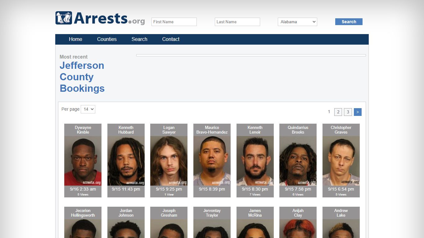 Jefferson County Arrests and Inmate Search